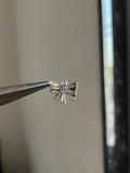 lillac diamond bow charm
