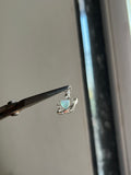 mini blue heart charm