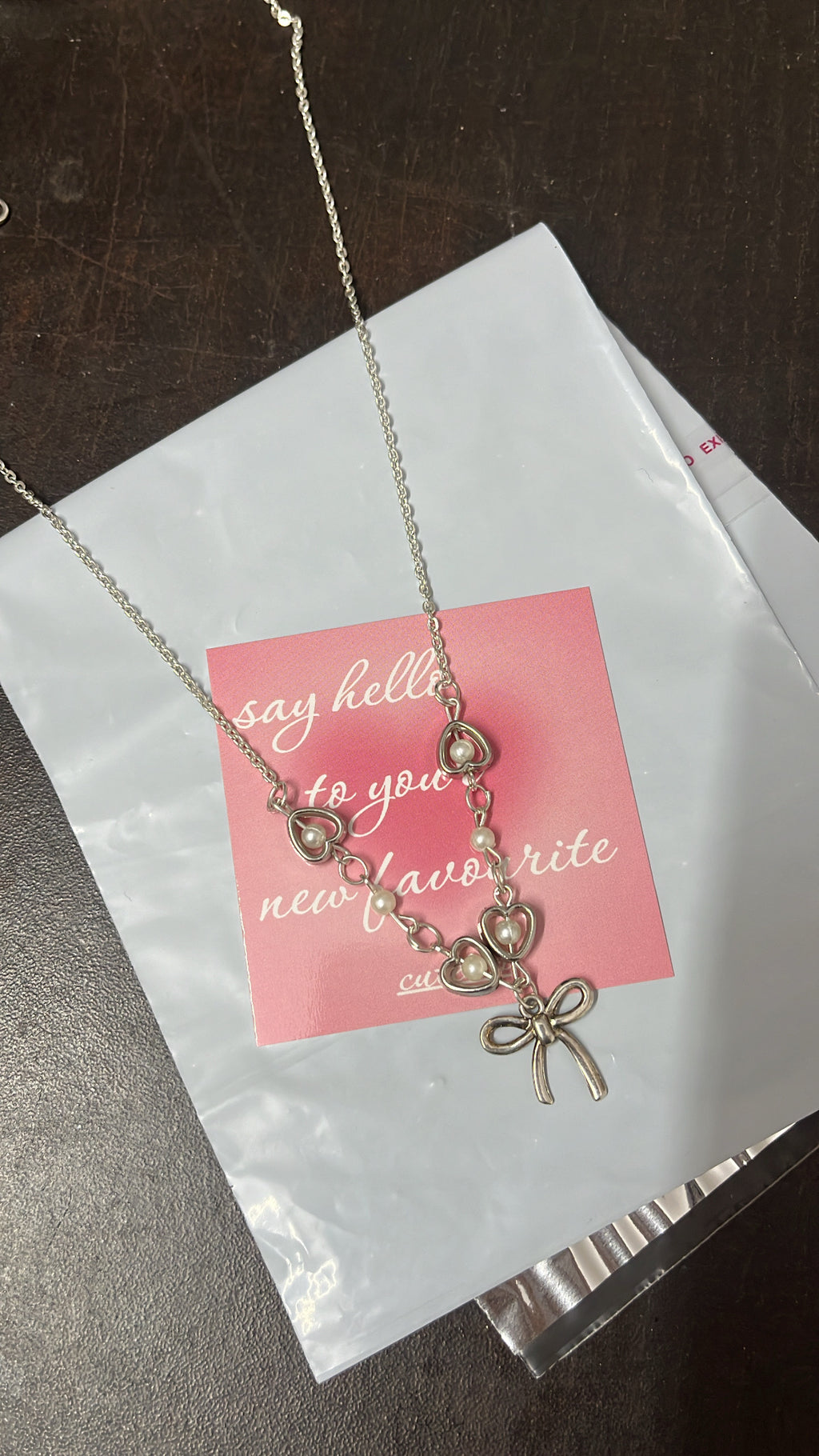 coquette necklaces
