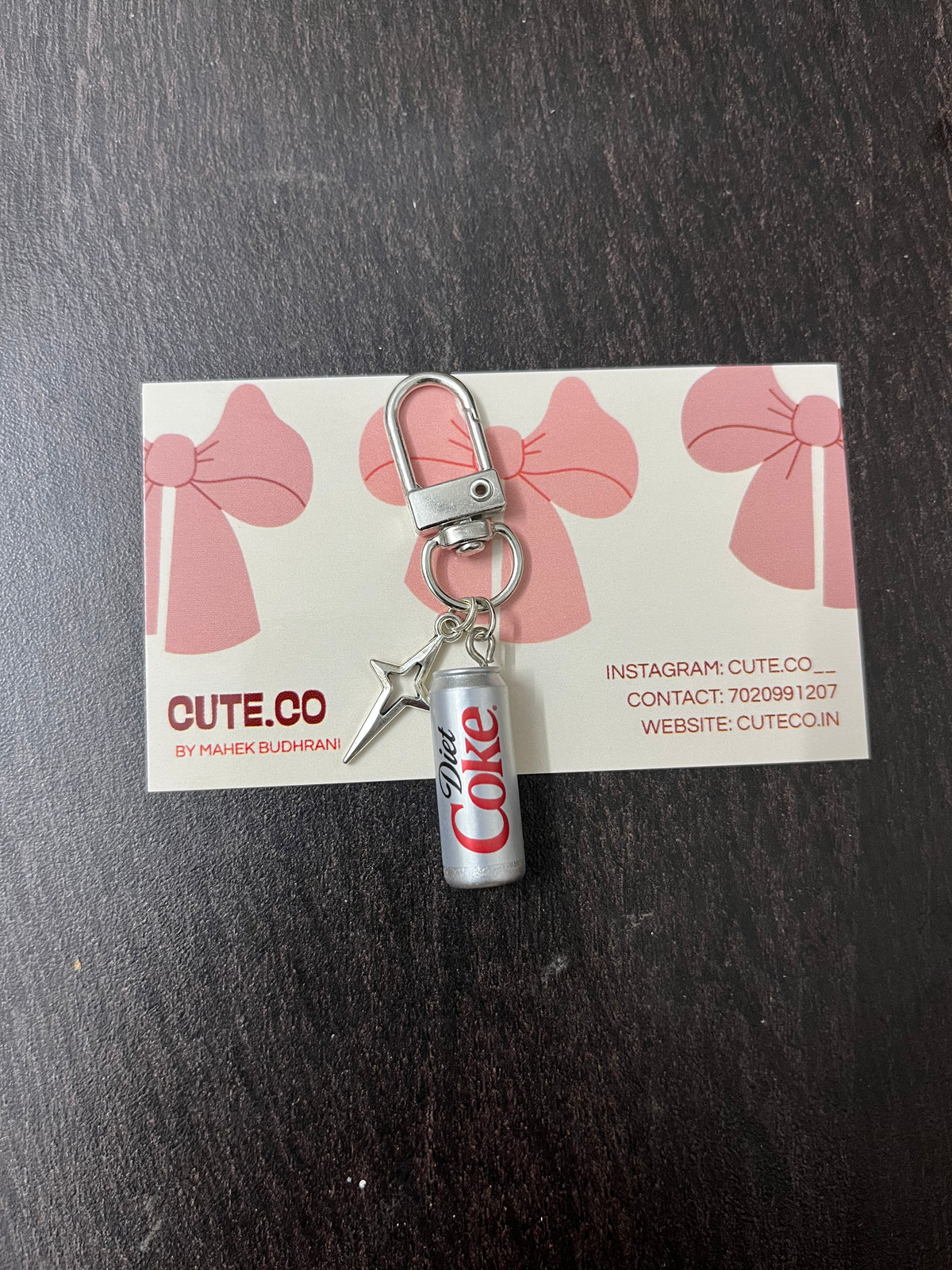 Diet Coke keychain