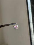 crown heart charm