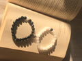 b&w magnetic couple bracelets