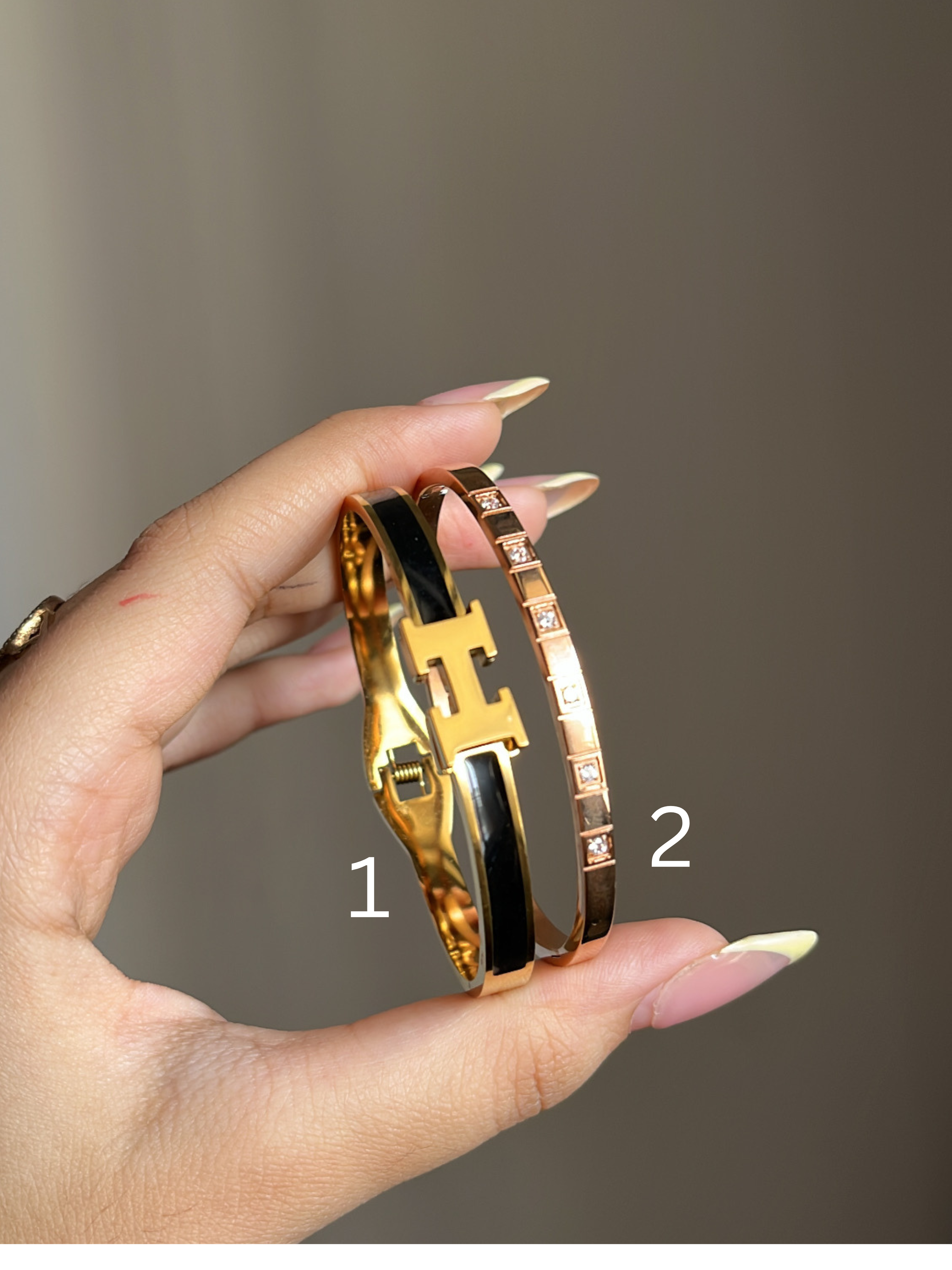 gold bangles