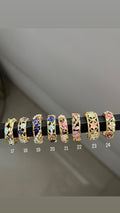 floral rings