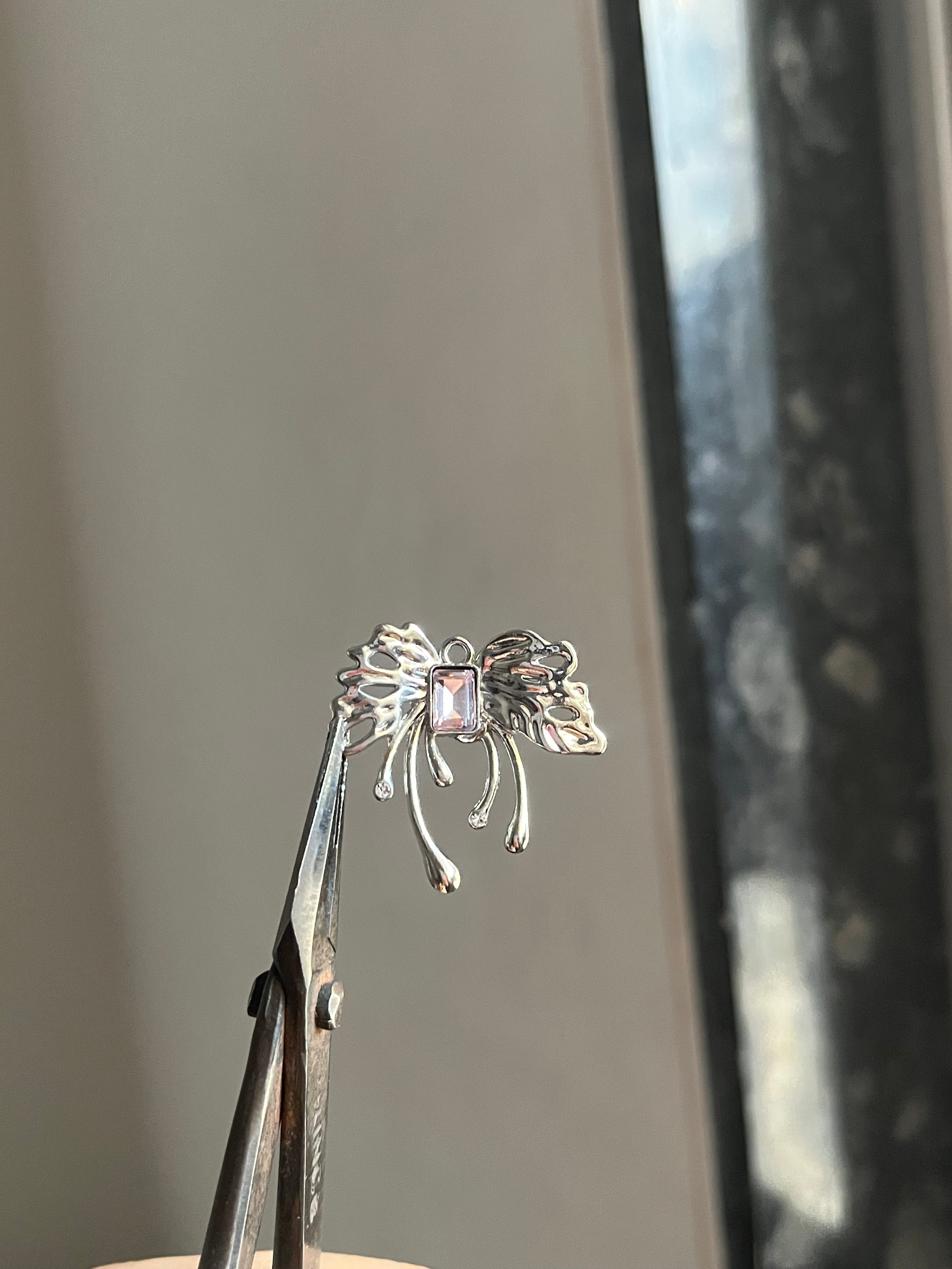 butterfly bow charm