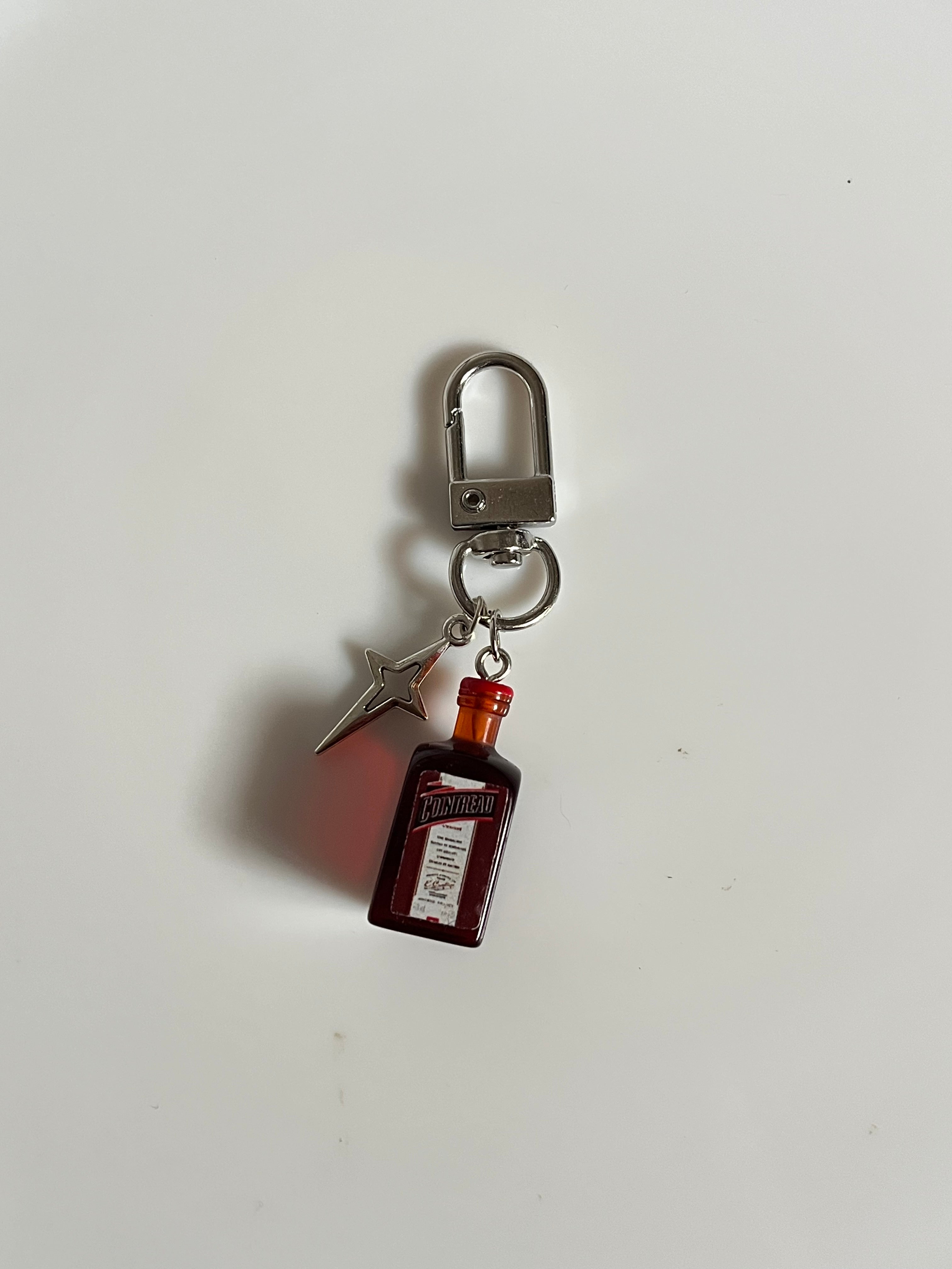 Cointreau liquor keychain