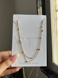 double layered waist chain