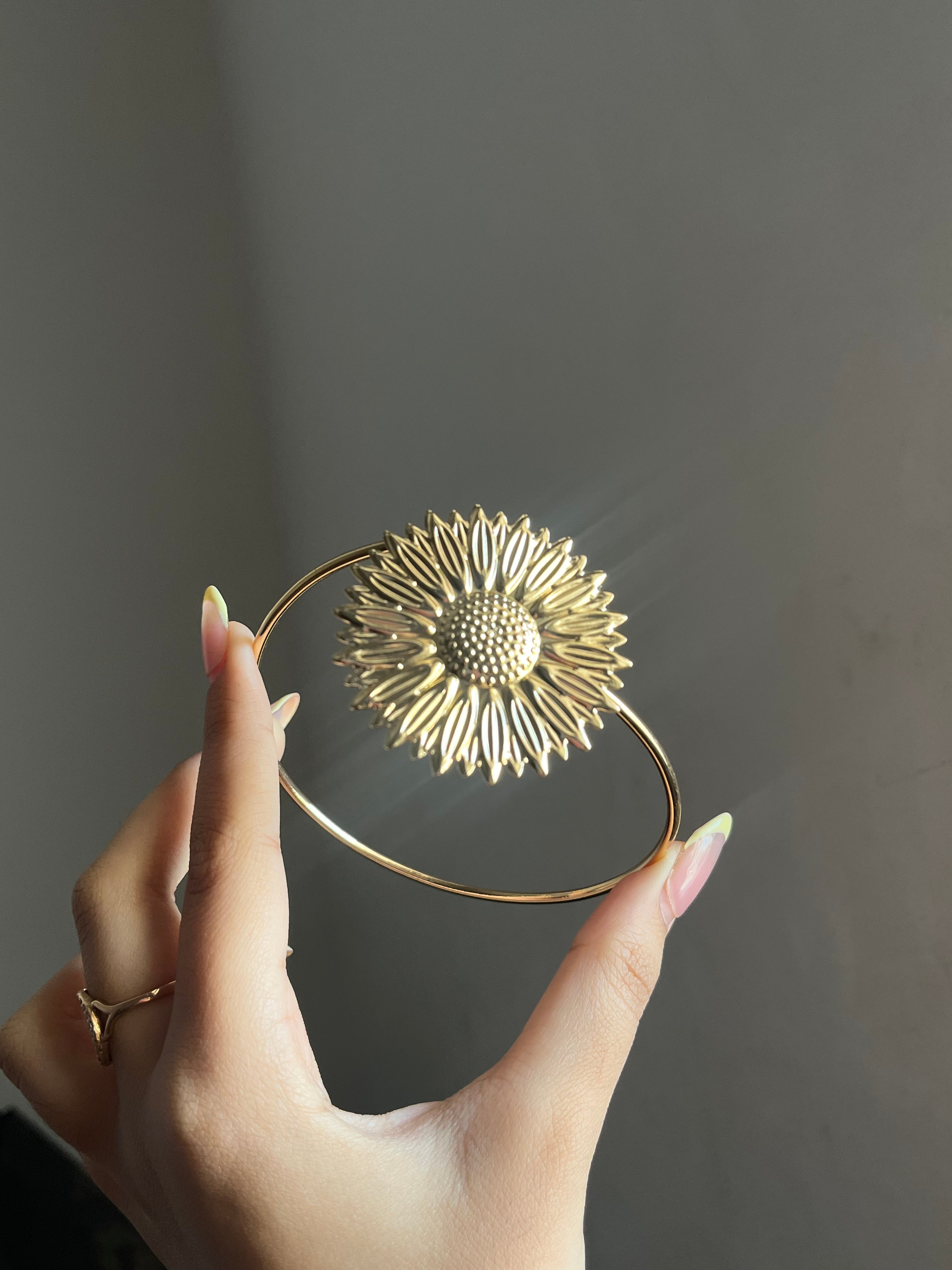 sunflower arm cuff