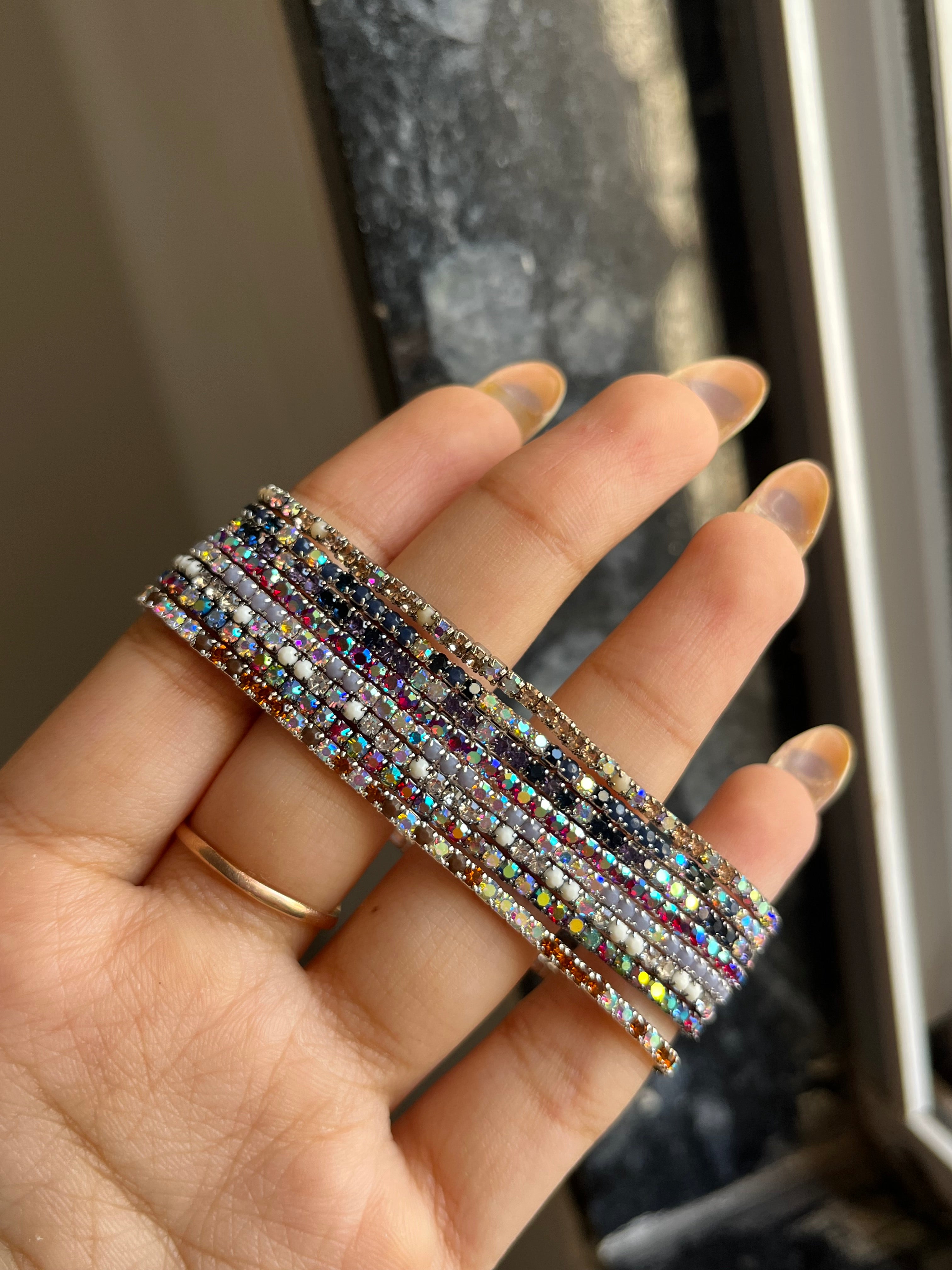 Dark sparkling stack