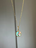 pink rose chain