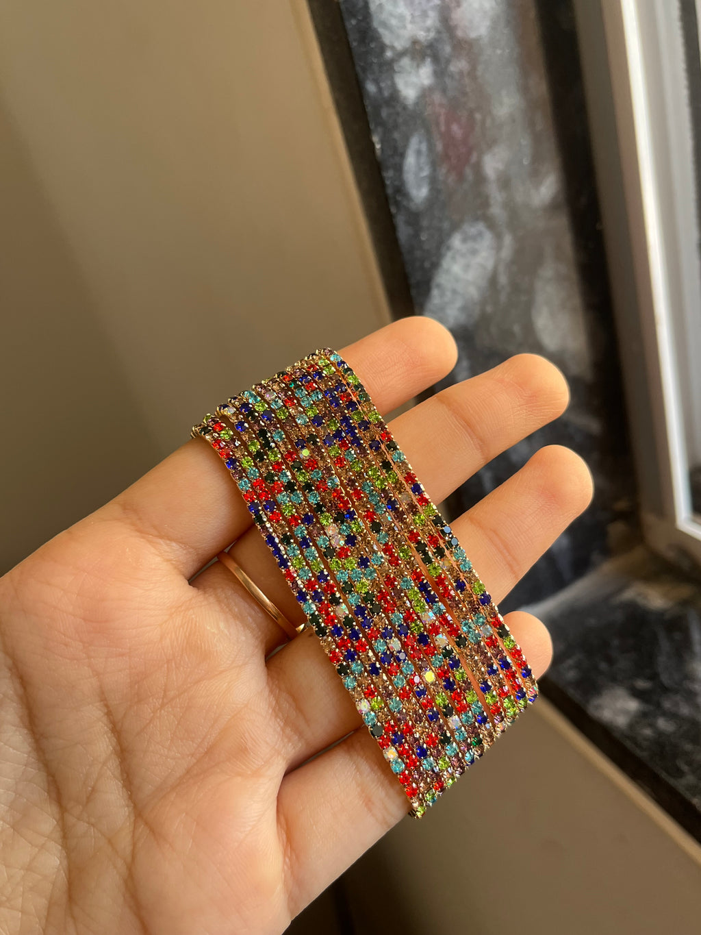 multi sparkling bracelet