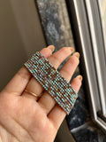 copper seablue sparkling bracelet