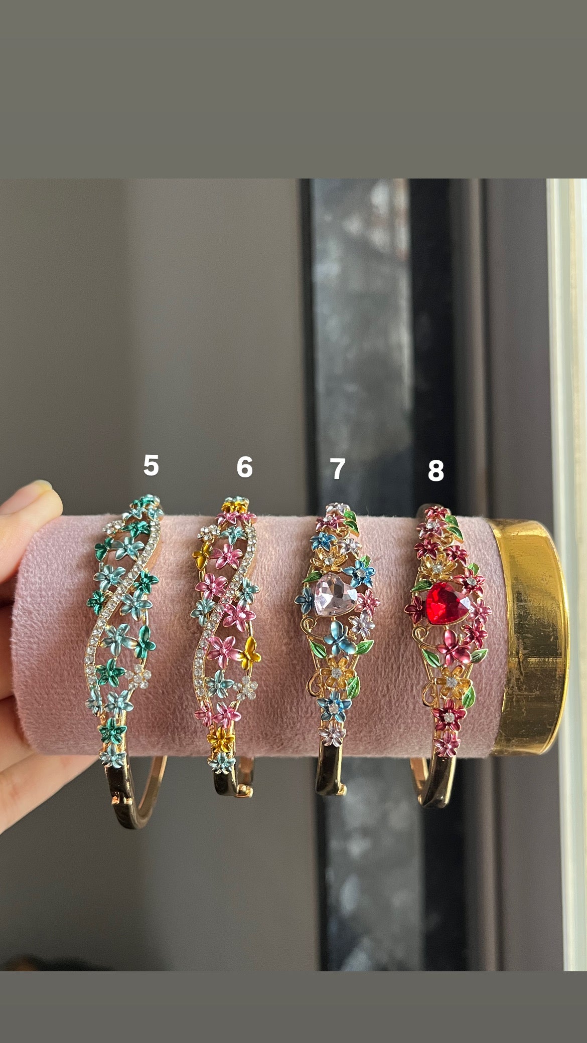 floral bangles