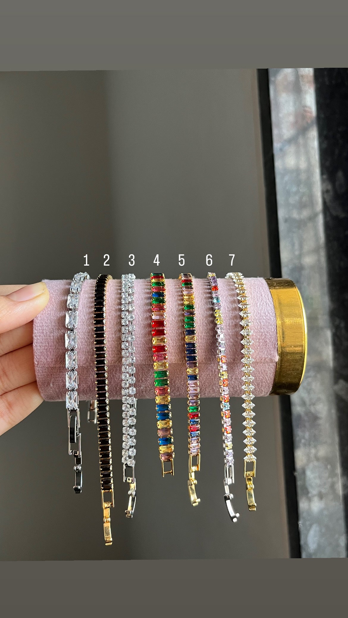 tennis bracelets
