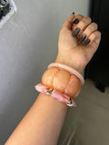 cherry blossom maximalist stack
