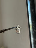 gothic heart charm
