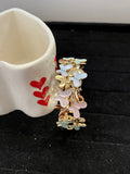 stretchable enamel bracelet- 9