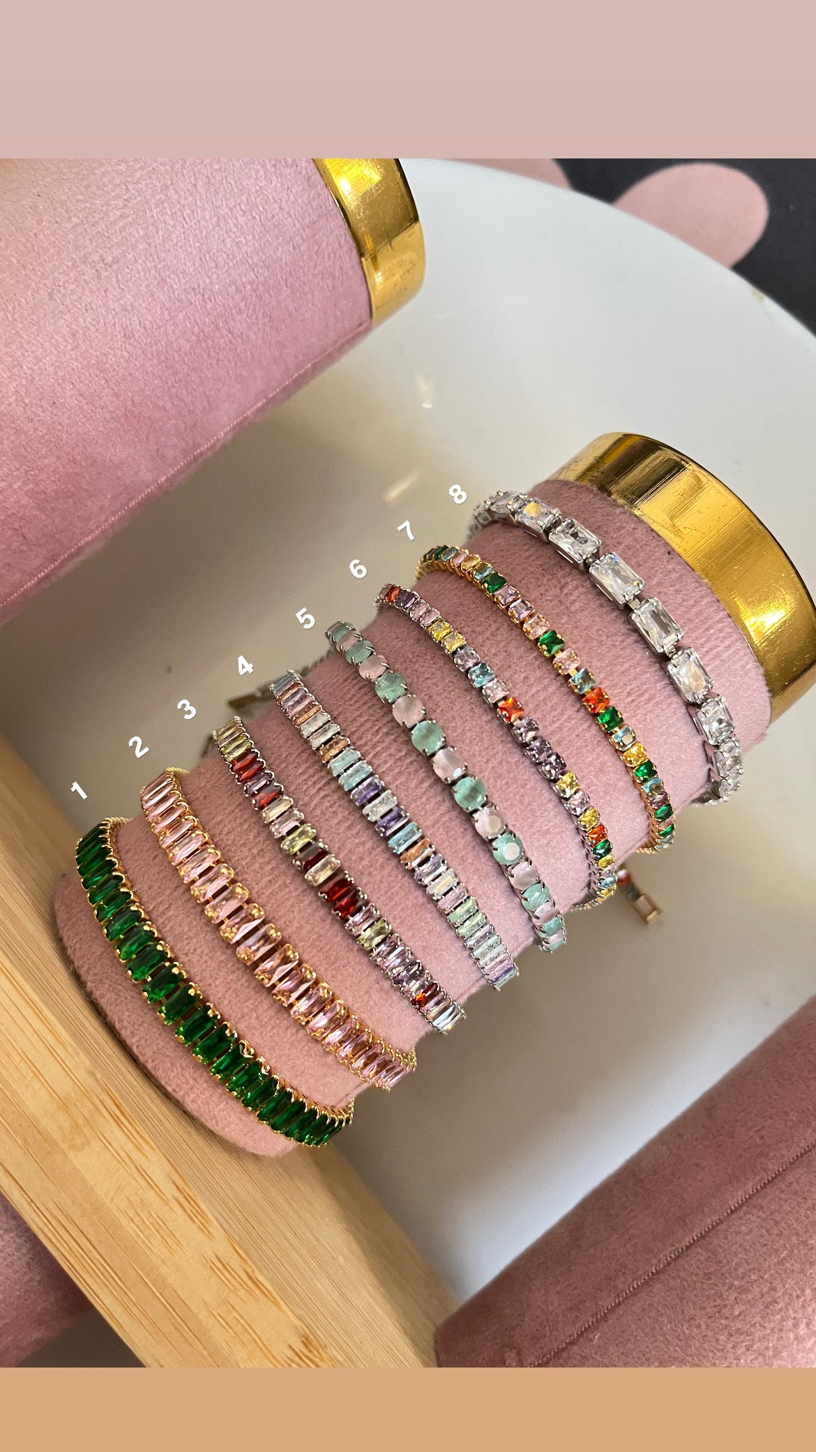 tennis bracelets