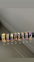 floral rings