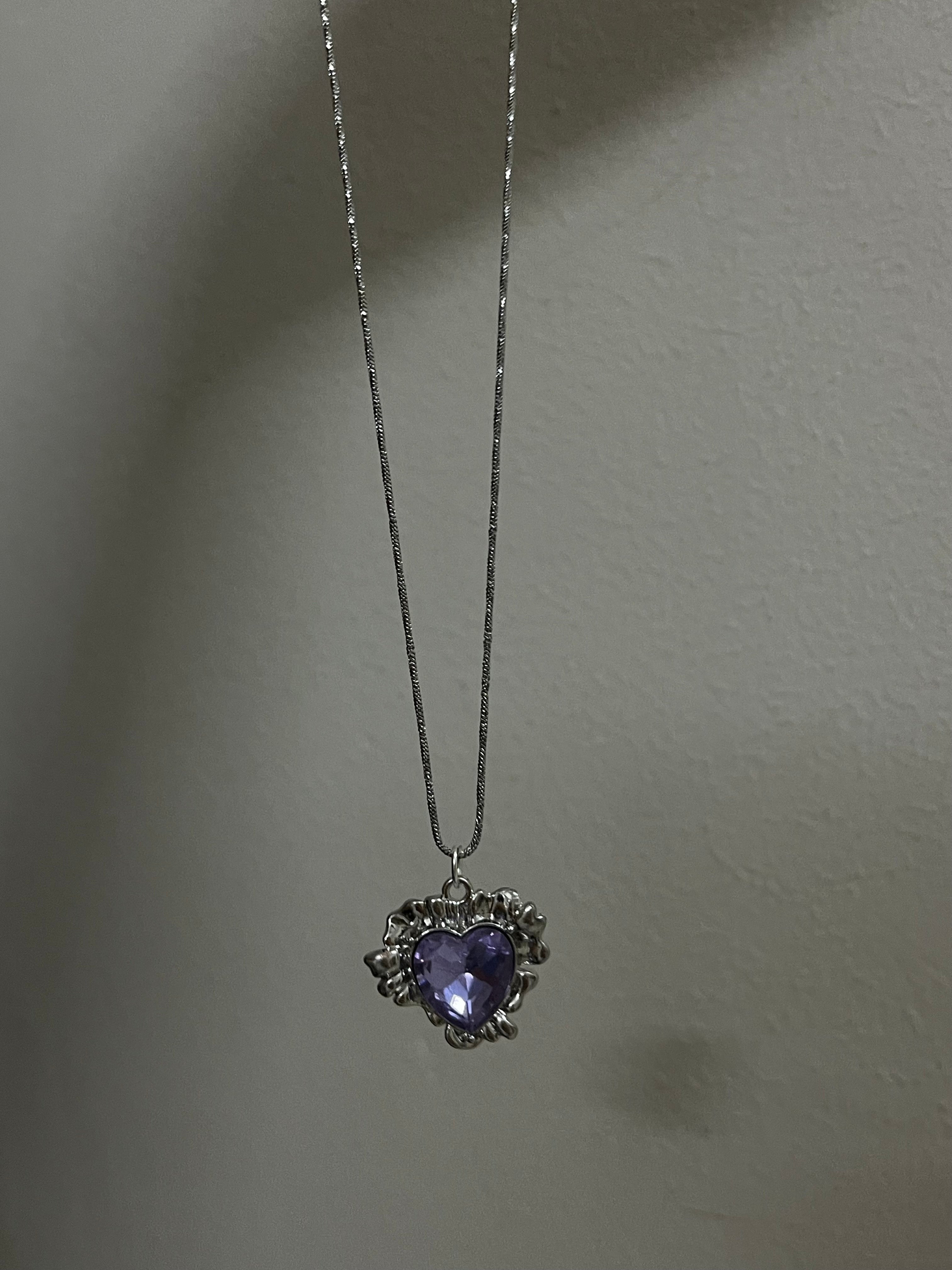 purple heart snake chain