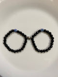 black evil eye magnetic duo
