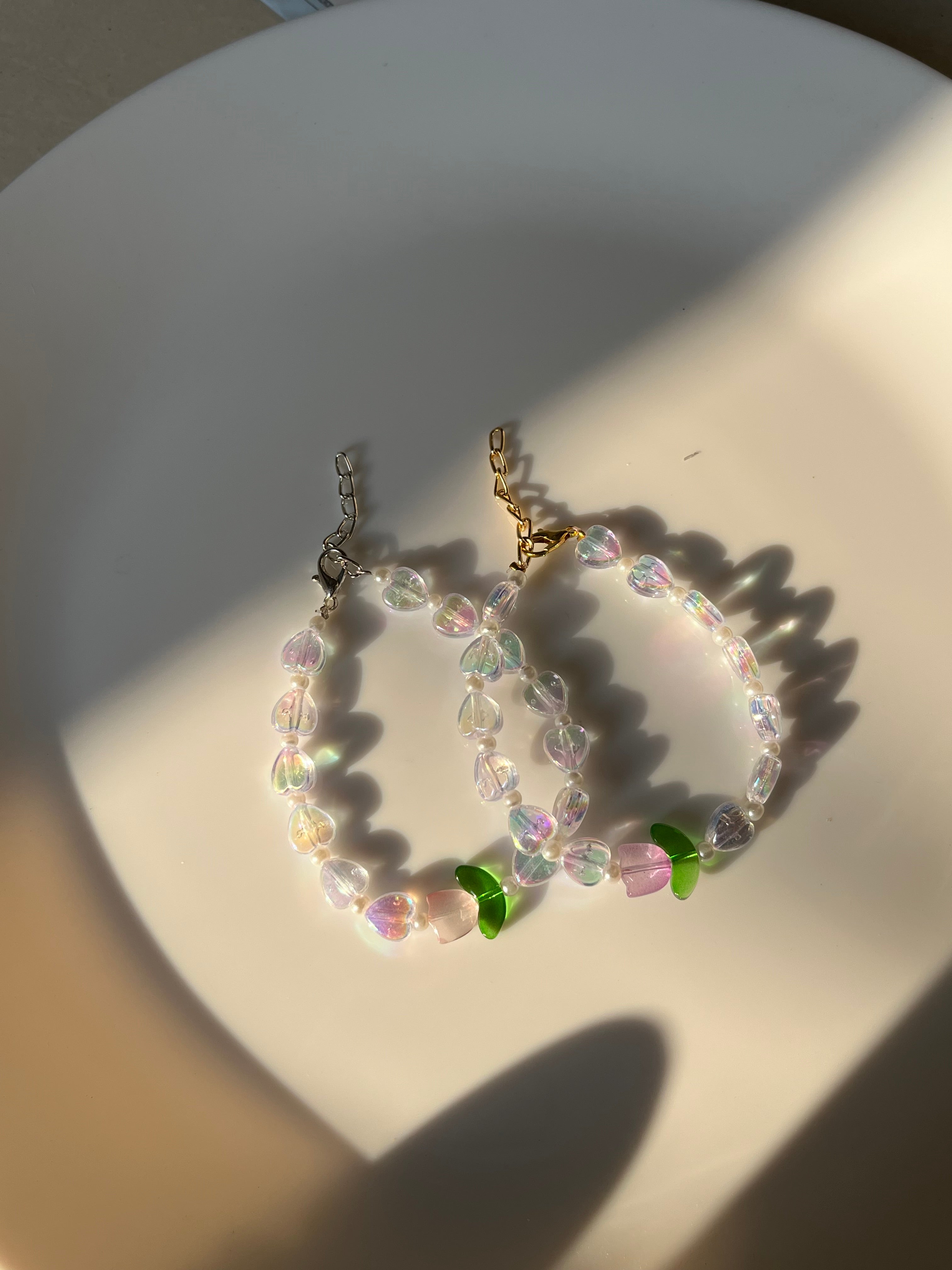 tulip bracelet pair