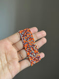 orange sparkling bracelet