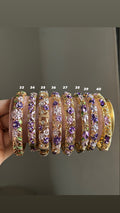 floral bangles