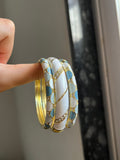 white+blue stack