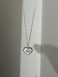 heart bow chain