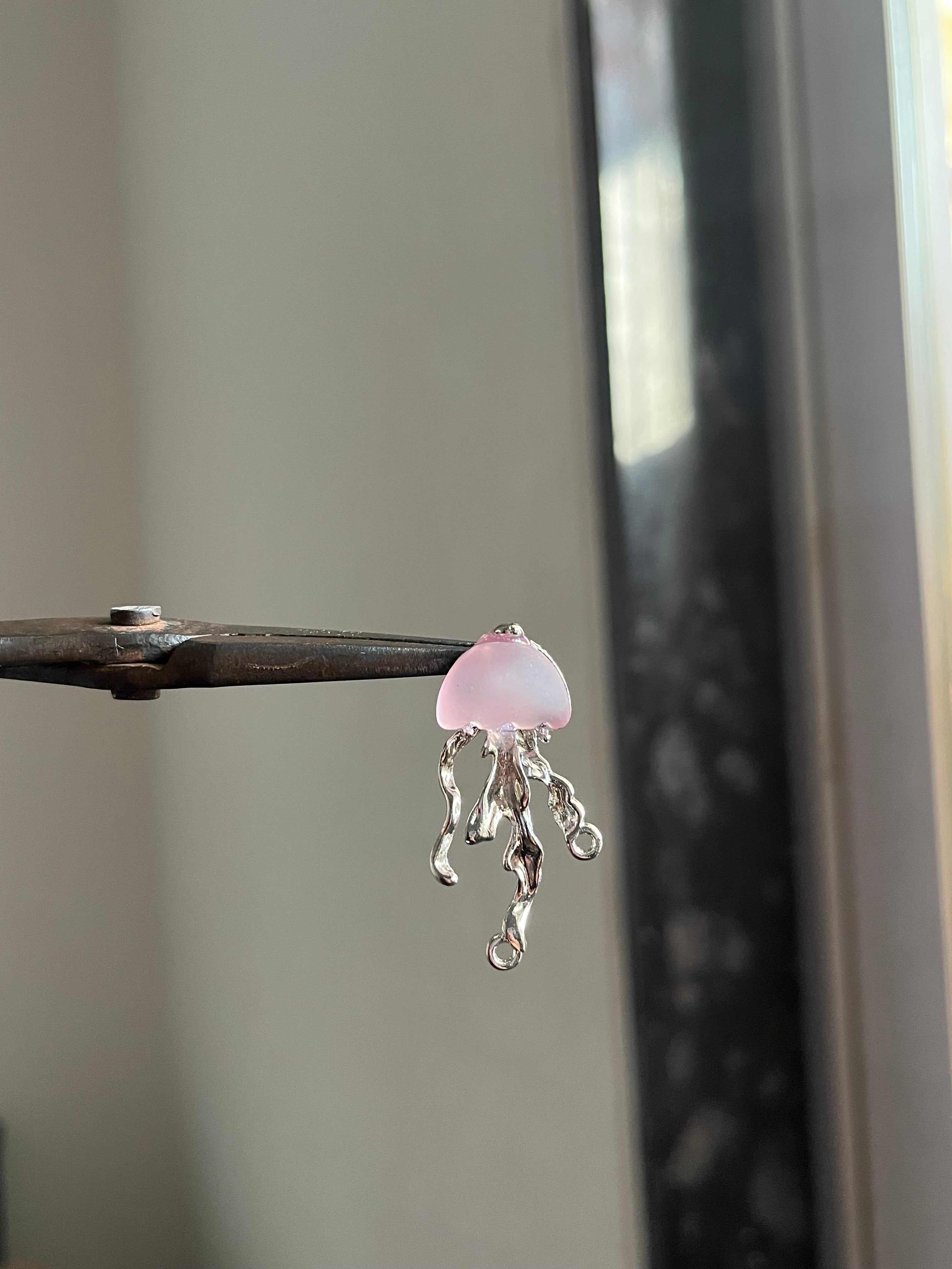 pink octopus charm