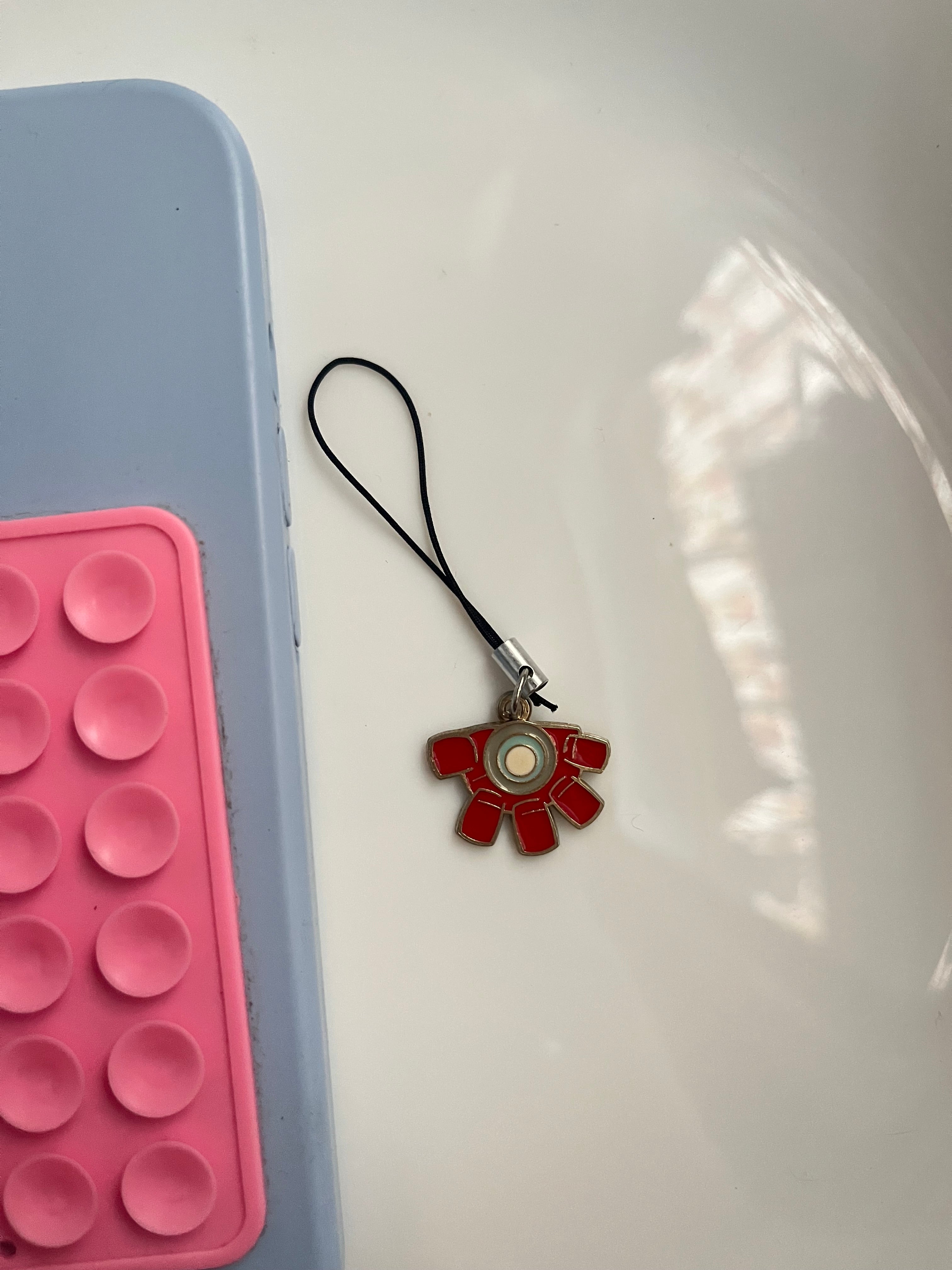 ironman hand phone hanging