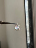 chrome moon charm