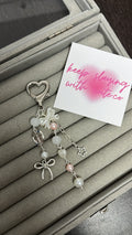coquette keychain