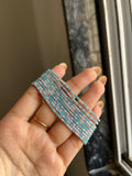 pastel blue sparkling bracelet