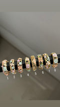 floral rings