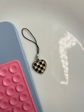 heart phone hanging