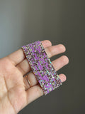 light lavender sparkling bracelet