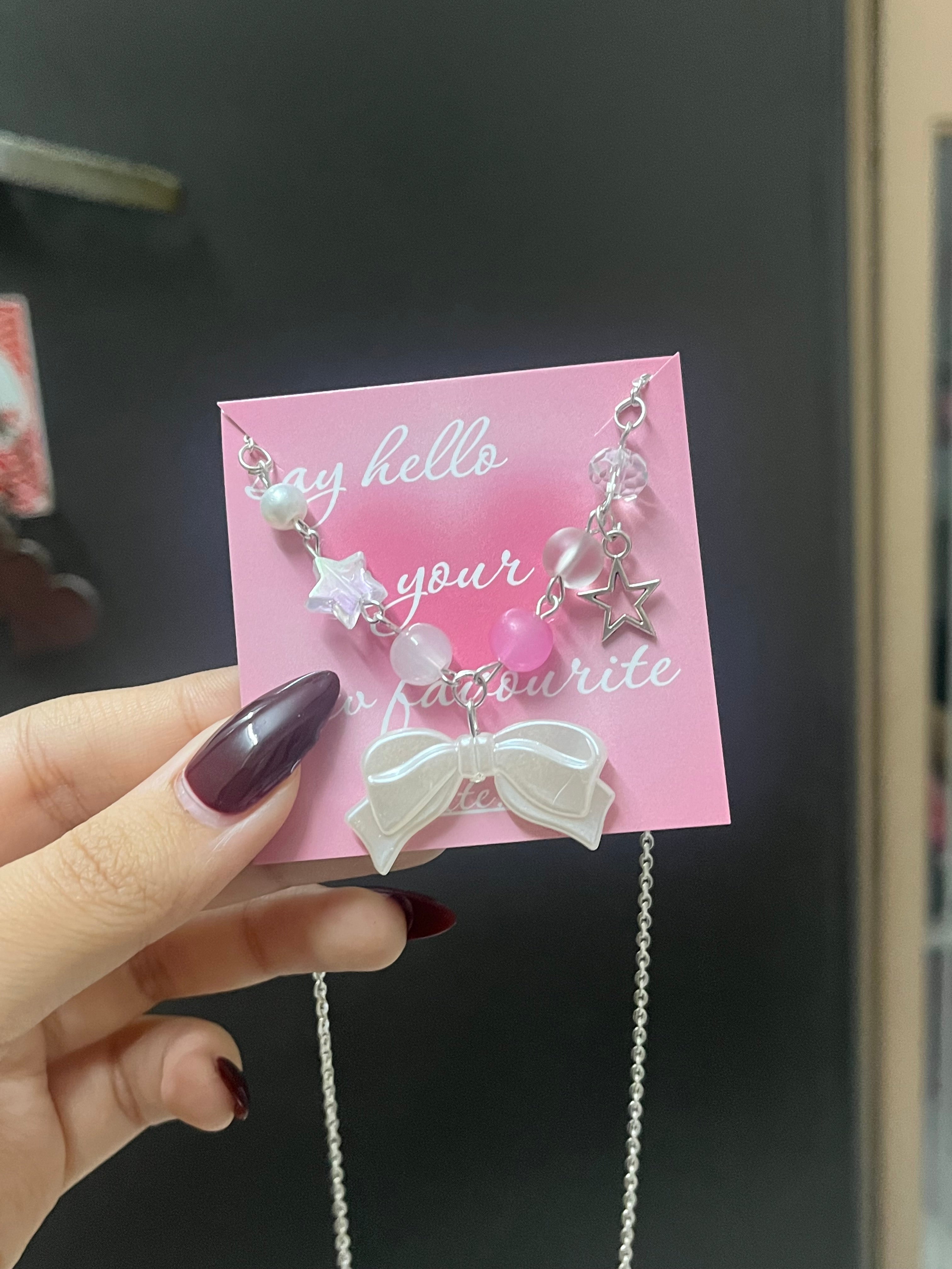 coquette necklaces