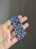 multi blue sparkling bracelet