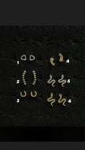 ballback stud earrings