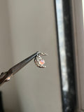chrome moon charm