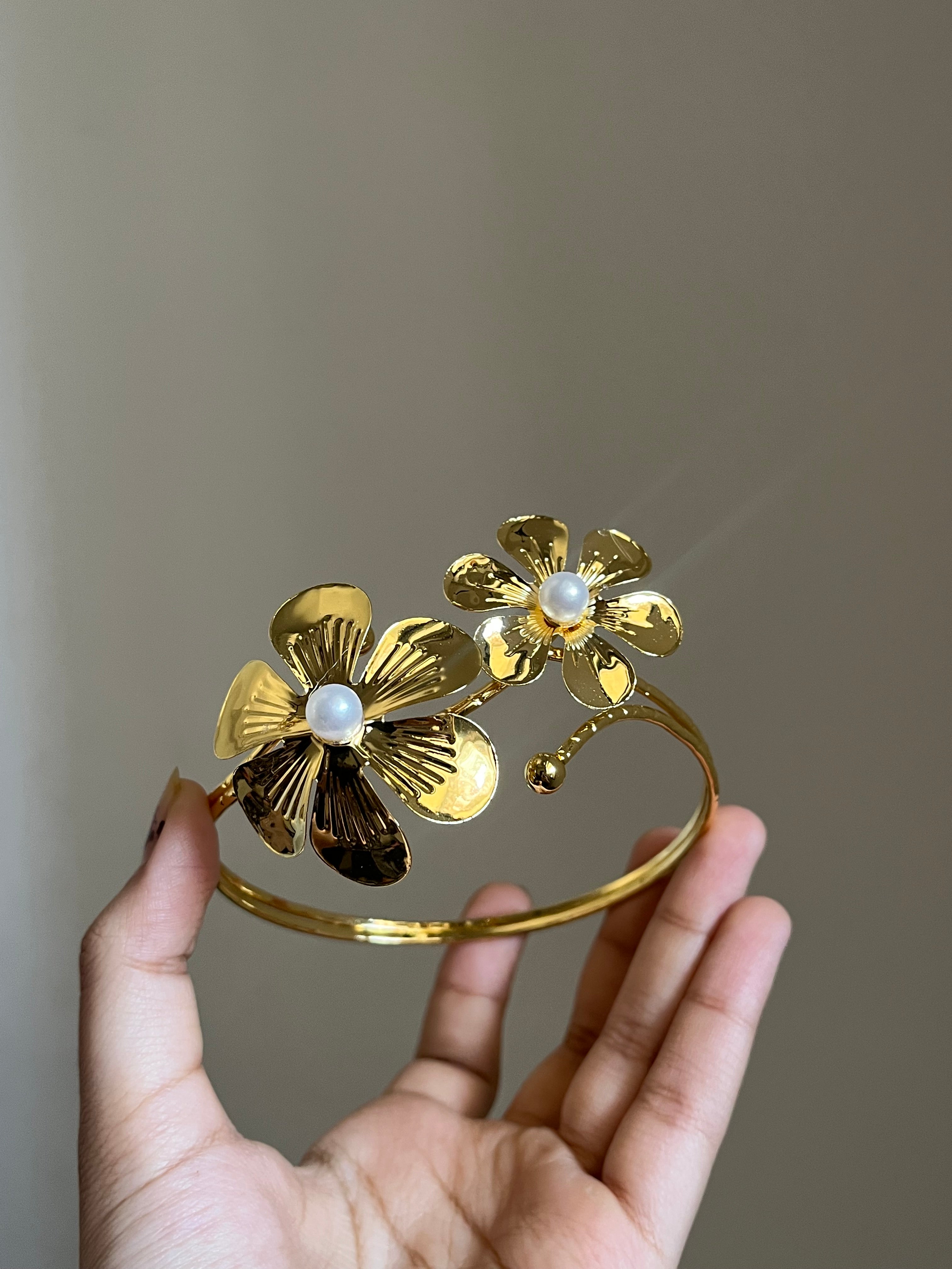 floral arm cuff