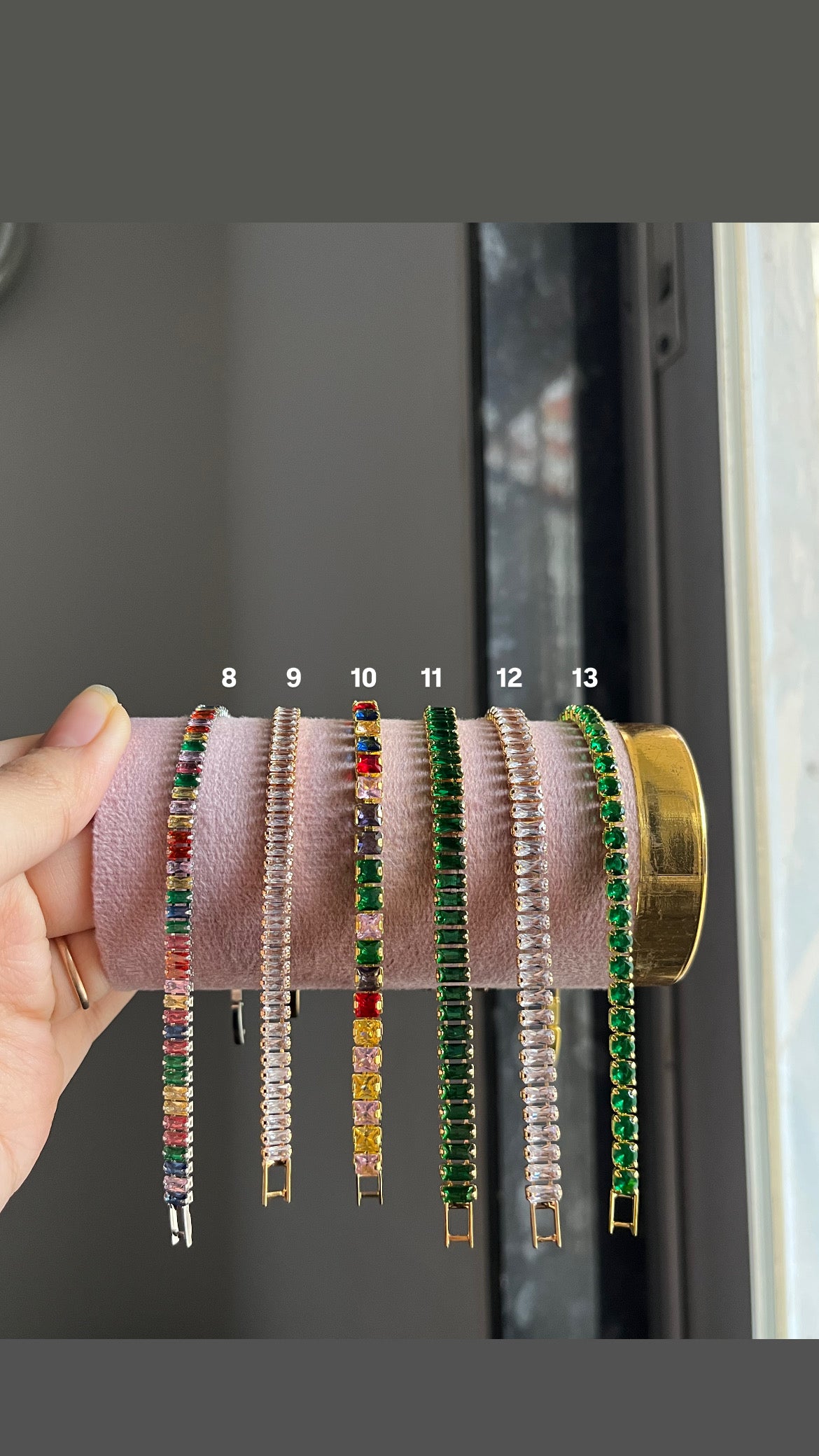 tennis bracelets