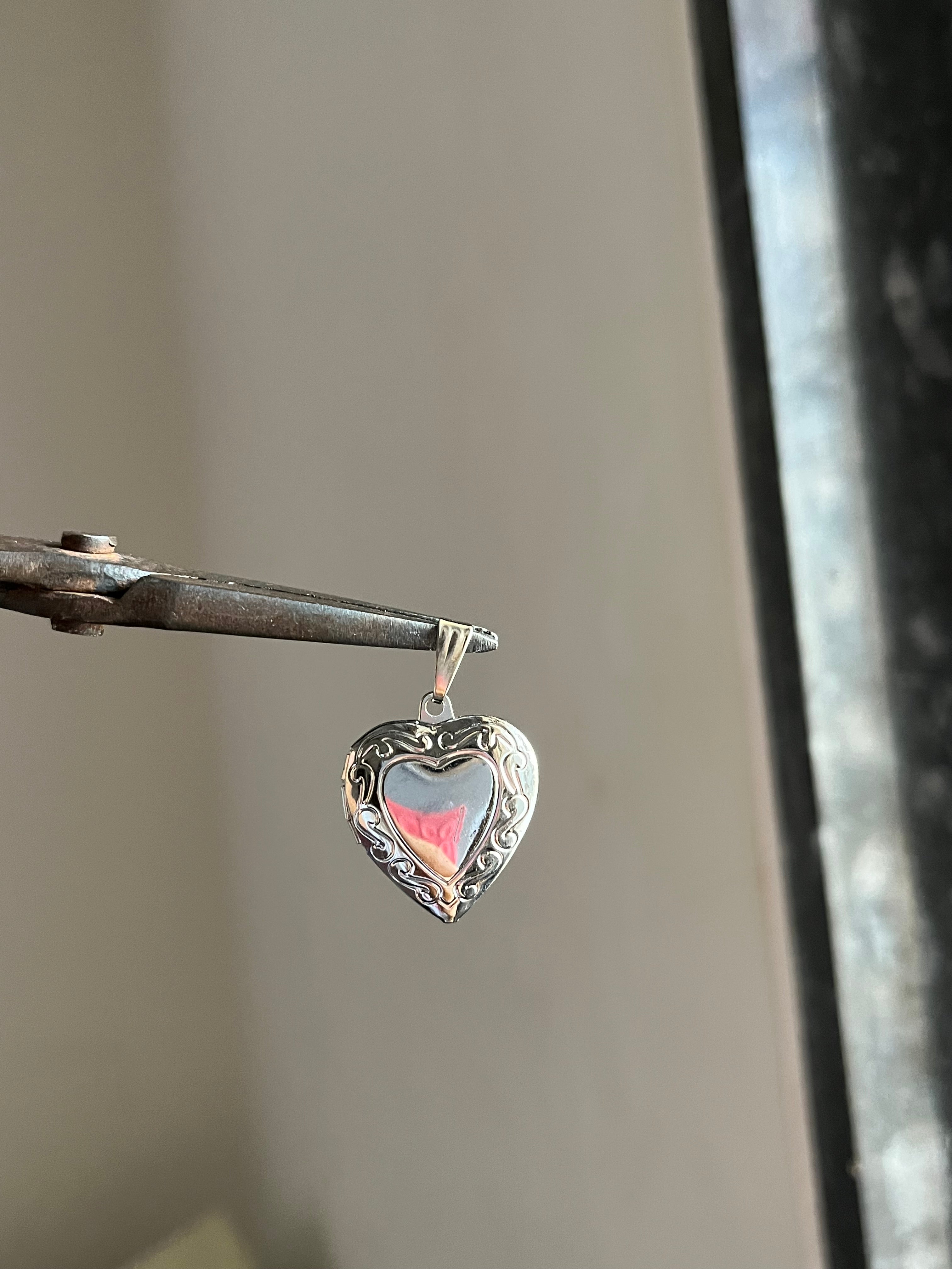 photo locket charm