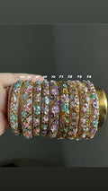 floral bangles