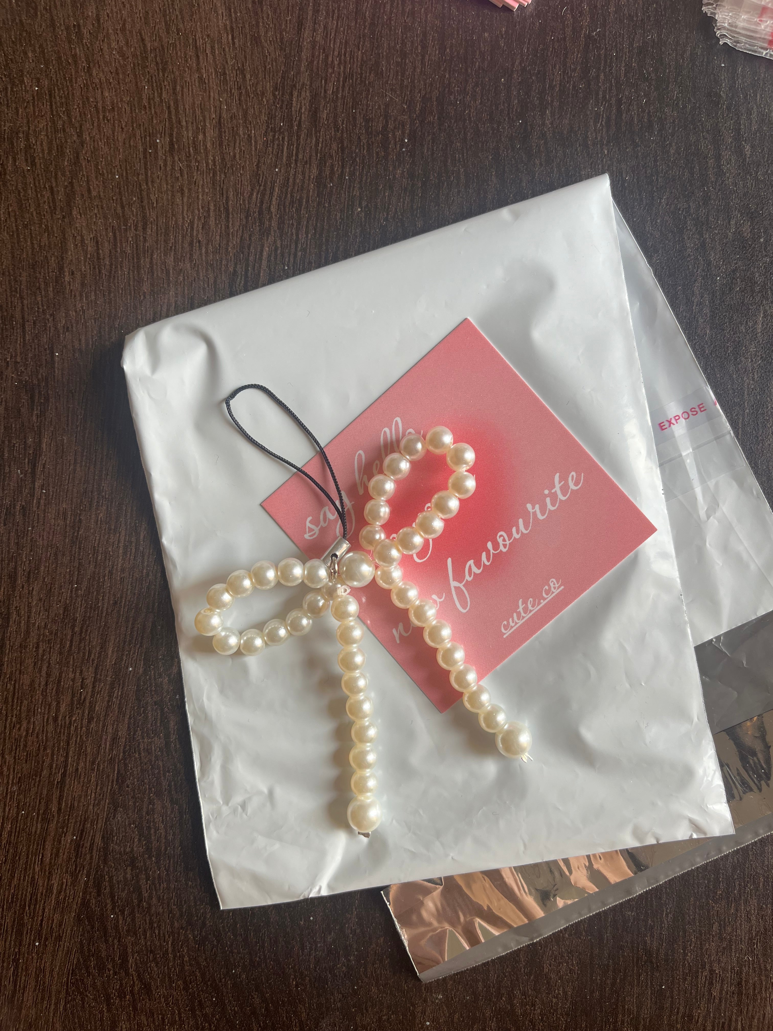 bowie phone charm