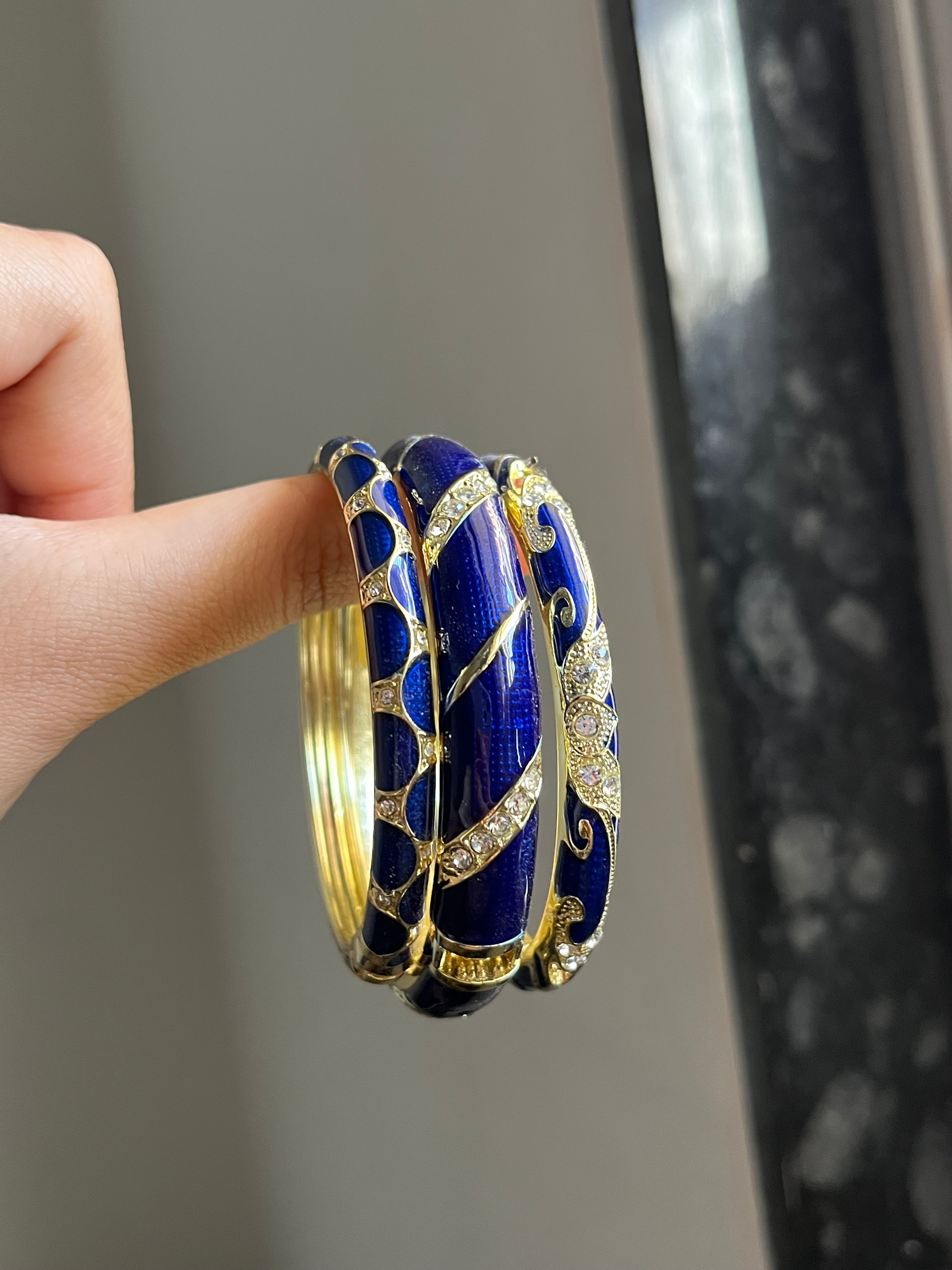 indigo blue stack