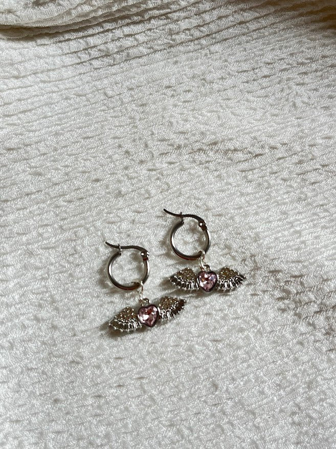 heart wings hoops