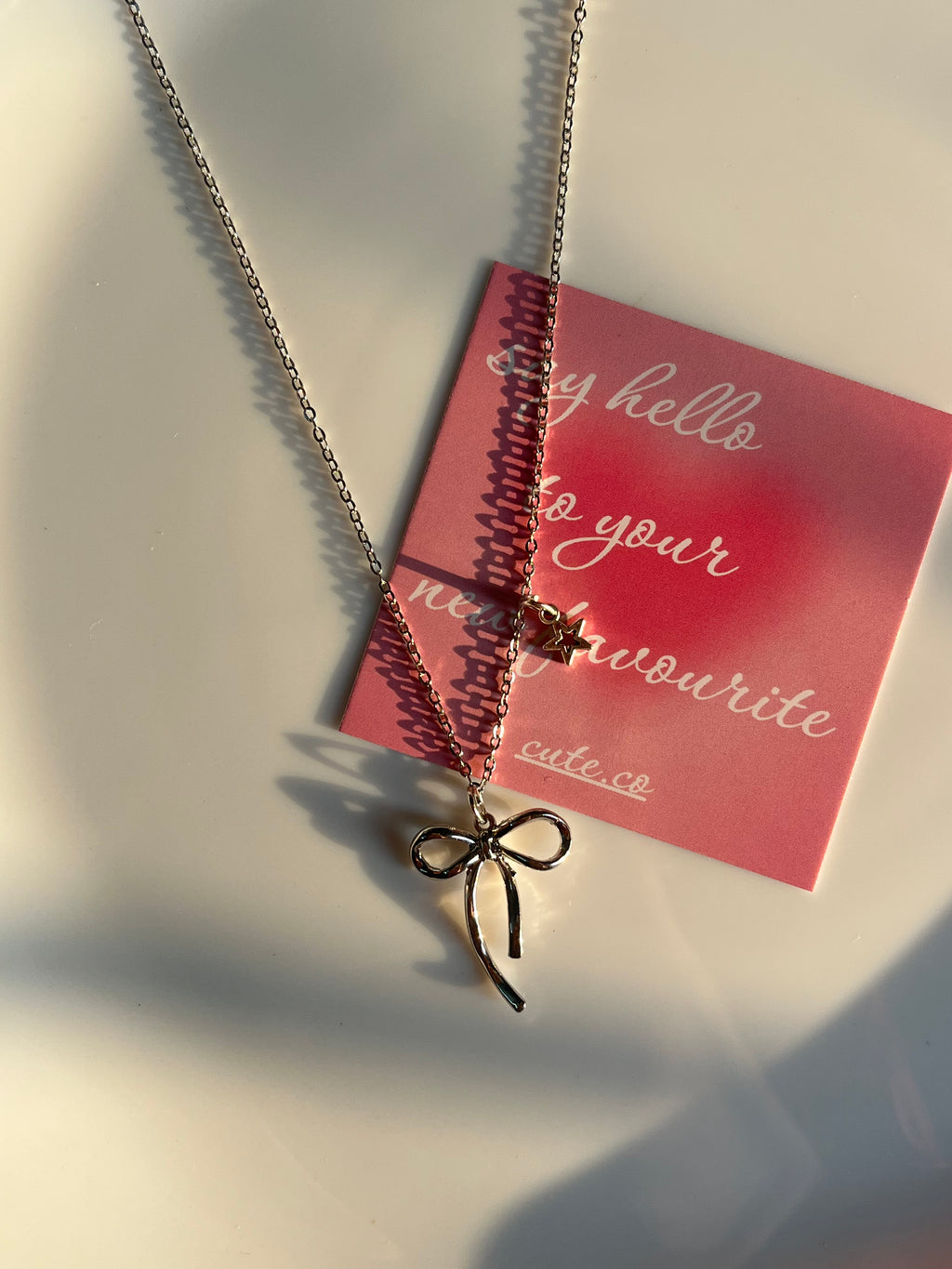 angelia with mini star chain